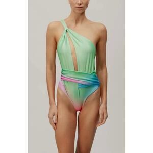NEW NWT Baobab Oriana One Piece Candy Swirl size Small